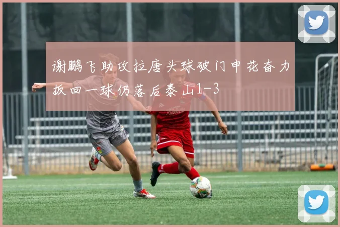 谢鹏飞助攻拉唐头球破门申花奋力扳回一球仍落后泰山1-3